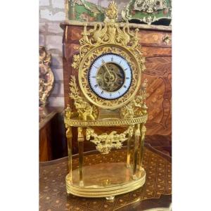Bronze Portico Clock Return From Egypt
