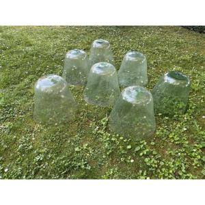Set Of Seven Garden Or Gardener Bells