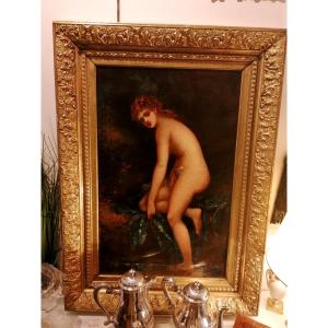 Oil On Canvas, 19th Century, Signed Borgella