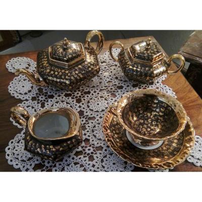 Limoges Art Deco Porcelain Tea Service 1925