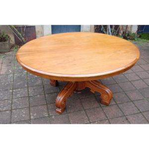 Large Napoleon III Period Walnut Dining Table, Seating 20 With 6 Extensions