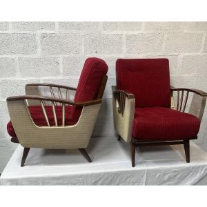 Pair Of 1960 Armchairs