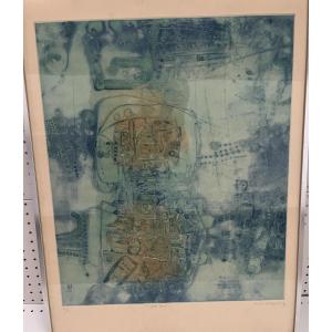 Original Lithograph By Hasegawa Shoichi