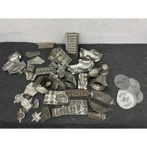 Antique Chocolate Molds