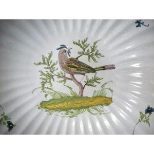 19th Century Earthenware Salad Bowl From The Italian Manufacture