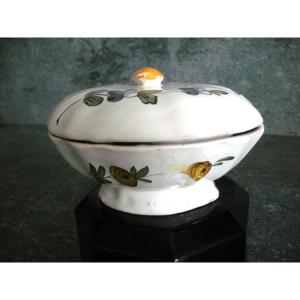 18th Century Earthenware Spice Box