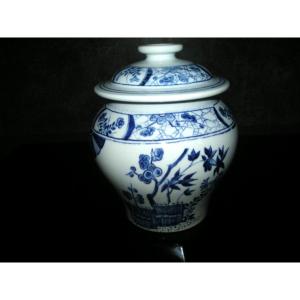 19th Century Earthenware Tea Pot Japanese Service From Creil And Montereau