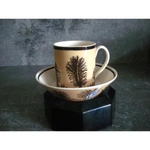 Herborisation Cup And Saucer By Manufacture De Creil