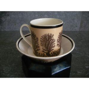 Herborisation Cup And Saucer By Manufacture De Creil