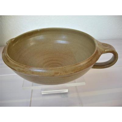 Pottery Gres XXth Signed Voldemar Volkoff