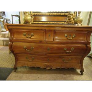 18th Century Bordeaux Cherrywood Chest Of Drawers
