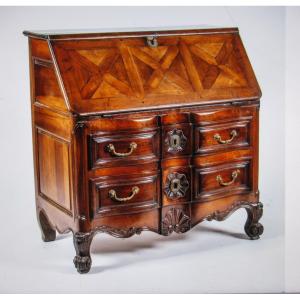 18th Century Walnut Scriban