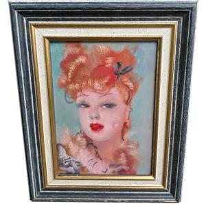 Painting Portrait Of Jean Gabriel Domergue