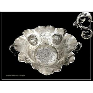 Germany Taste-vin Wine Cup Sterling Silver Prob Augsburg XVII°
