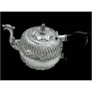 Netherlands - Rotterdam Circa 1740 - Solid Silver Tête-à-tête Teapot