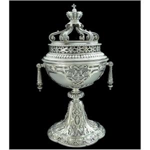 Solid Silver Perfume Burner