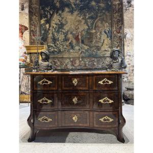 Louis XIV Period Marquetry Commode From The Dauphiné Region