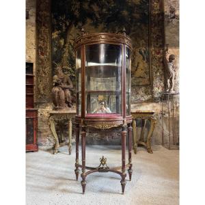 Louis XVI Style Display Case Attributed To Paul Sormani, Dating From The Napoleon III Period