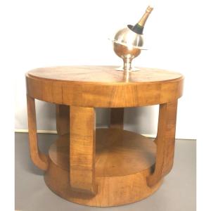 Pedestal Coffee Table Art Deco Living Room 1930 1940