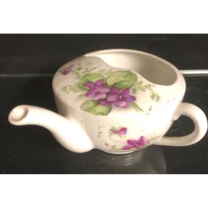 Old Sick Duck 1900 Violets Creamer Jug /3