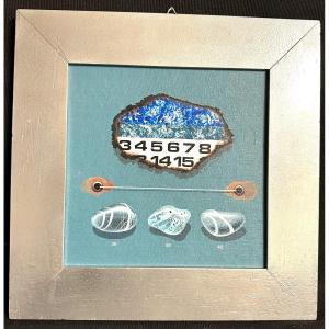 élio Torrieri 1945 Surrealist Oil Exhibition In Gallery 1977 Italy Turin