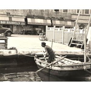 Georges Boyer Lyon 20th Photograph Bar Bourrelly And Fisherman Marseille Photo /23