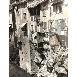 Georges Boyer Lyon 20th Photograph Village On Mountainside Photo /31