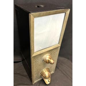 Old Coffee Bean Dispenser Grain Silo Or Other Bar Restaurant Brewery Deco