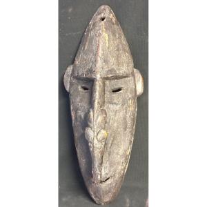 Papua New Guinea Mask 54 Cm Ramu River First Oceanian Art Ramu In Patinated Wood