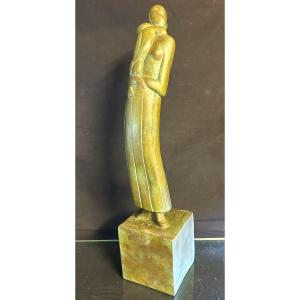 Chana Orloff 1888-1968 Grand Maternity 1914 52 Cm Louvre Museum