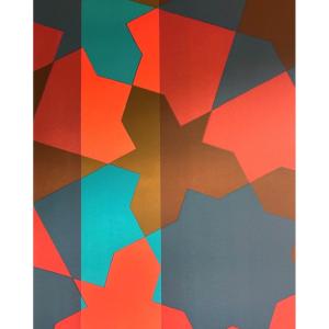 Guy De Rougemont 1935-2021 Rare Original Lithograph 1983 Galerie Grenoble In Very Good Condition