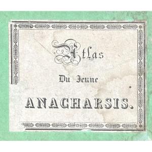Greece Atlas Of The Young Anacharsis 1825 With 43 19th Century Lithographic Plates