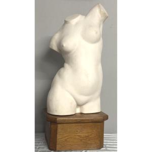 Large Artist's Studio Mannequin On Its Oak Base 80cm