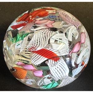 Archimede Seguso 1909-1999 Murano Glass Sulphide Paperweight 