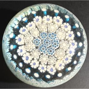 Murano Millefiori Millefiori Ball Paperweight In Very Good Condition