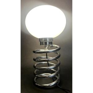 Ingo Maurer Spiral Or Spring Lamp, 1970, In Very Good Condition.