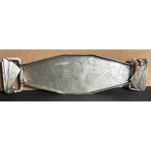 Art Deco Wrought-iron Tray / Pouch In Very Good Condition