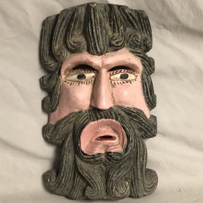 Carnival Mask Canton Of Valais Switzerland Lotschental