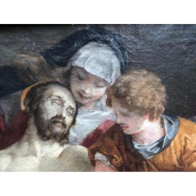 Important Oil On Canvas Italy Eighteenth Or Before Christ