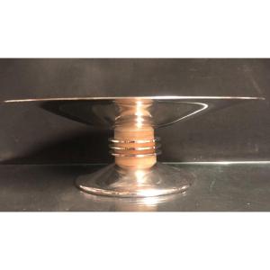 Christofle Art Deco Fruit Bowl Centerpiece Display Signed Tableware