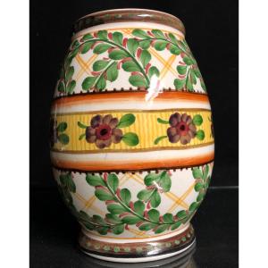 Aluminia Denmark Royal Copenhagen Charming Ceramic Vase 1940 Es Copenhagen Denmark