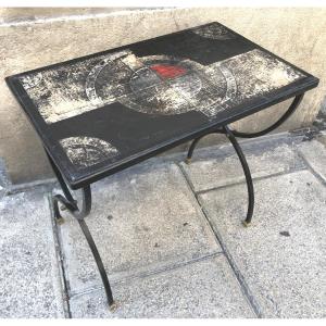 Art Deco Side Coffee Table 1930 1940 In Very Good Condition