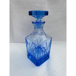 Bayel. Blue Crystal Carafe 20th Century