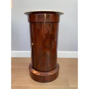 Somno , Table De Chevet En Acajou D’époque Empire