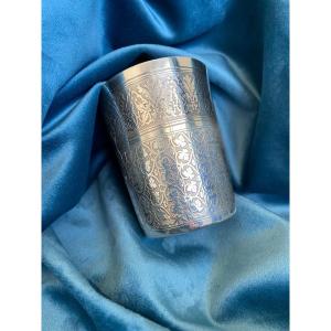 Timpani / Goblet In Sterling Silver, From The Goldsmith Pierre Gavard In Paris (1836-1895)