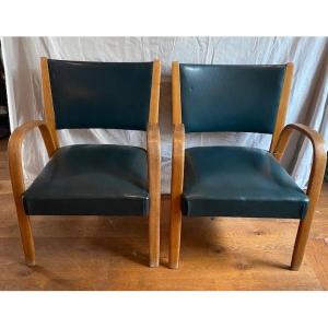 Pair Of Steiner Armchairs