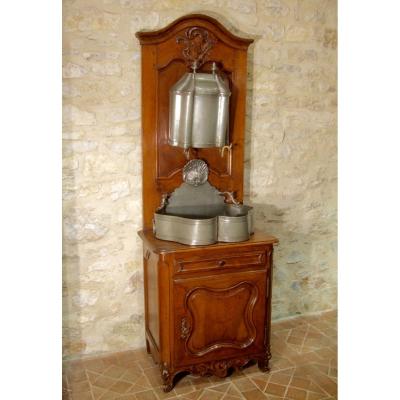 Pewter Fountain And Its Furniture, Nimes XVIIIè