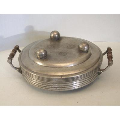 Door Dinner Tin German Region XVIIIth