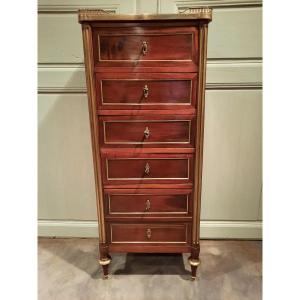 Louis XVI Mahogany Chiffonier.