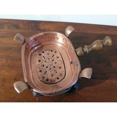 Réchaud de table à braise D’époque XVIIIème Siècle.